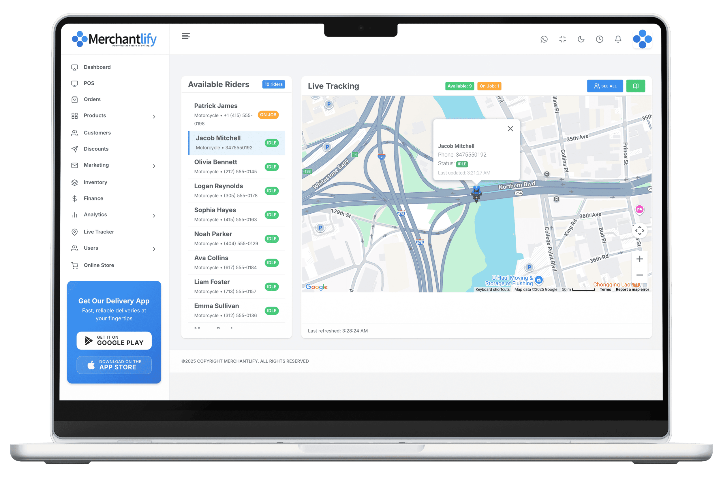 Rider Tracking